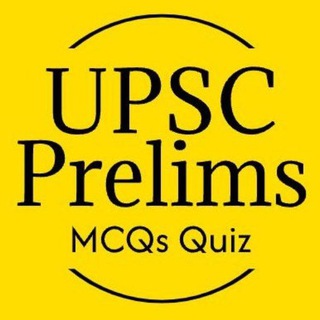 Telegram Channel logo UPSC Prelims Notes MCQs Quiz. Free Telegram Channel Analytics