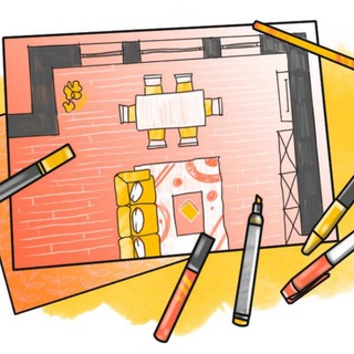 Логотип Телеграм канала design_athome. Бесплатная аналитика Telegram каналов