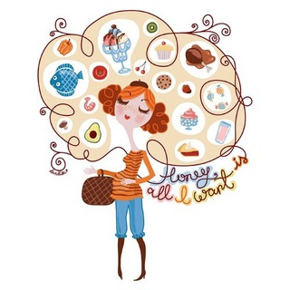 Логотип Телеграм канала Вкусняшки. Бесплатная аналитика Telegram каналов