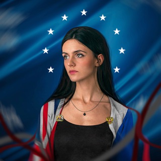 Логотип Телеграм канала #UK #EU #RU. Бесплатная аналитика Telegram каналов