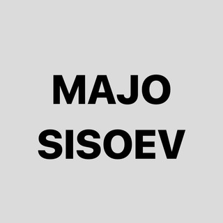 Логотип Телеграм канала MAJO SISOEV. Бесплатная аналитика Telegram каналов