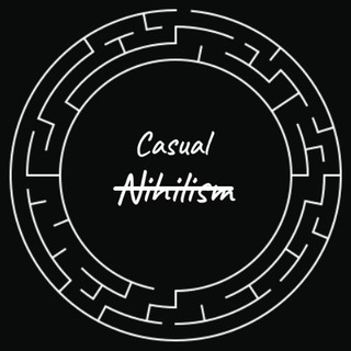 Telegram Channel logo Casual 𝖭̶𝗂̶𝗁̶𝗂̶𝗅̶𝗂̶𝗌̶𝗆̶. Free Telegram Channel Analytics