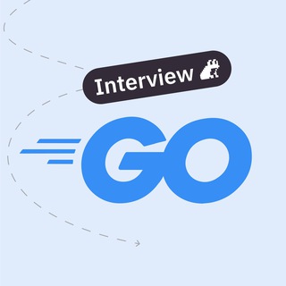 Логотип Телеграм канала go_interview_lib. Бесплатная аналитика Telegram каналов