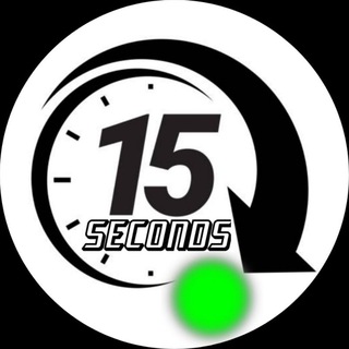 Логотип Телеграм канала 15 SECONDS. Бесплатная аналитика Telegram каналов