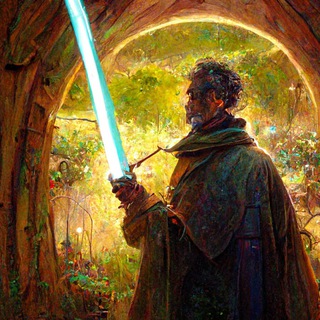 Логотип Телеграм канала fantasy_jedi. Бесплатная аналитика Telegram каналов