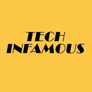 Telegram Channel logo Tech Infamous - (The Tech society). Free Telegram Channel Analytics