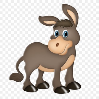 Логотип Телеграм канала Веселый Ослик 🍿. Бесплатная аналитика Telegram каналов