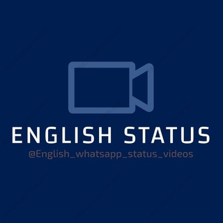 Логотип Телеграм канала English_whatsapp_status_videos. Бесплатная аналитика Telegram каналов