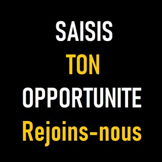 Telegram Channel logo Opportunités - Formations - Info - Liberté financière - emploi. Free Telegram Channel Analytics