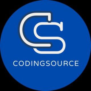 Telegram Channel logo codingsource_cs. Free Telegram Channel Analytics