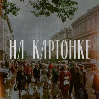 Логотип Телеграм канала На картонке. Бесплатная аналитика Telegram каналов