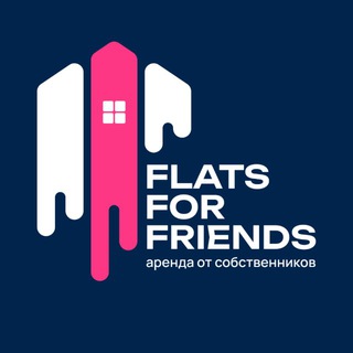 Логотип Телеграм канала flatsforfriends. Бесплатная аналитика Telegram каналов