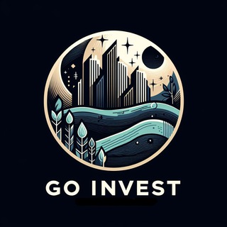 Логотип Телеграм канала GO INVEST. Бесплатная аналитика Telegram каналов