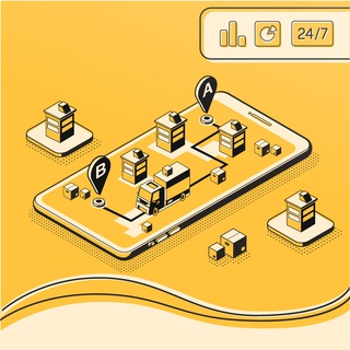 Логотип Телеграм канала gruzoperevozkiRusi. Бесплатная аналитика Telegram каналов