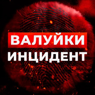 Логотип Телеграм канала valuyki_incident. Бесплатная аналитика Telegram каналов