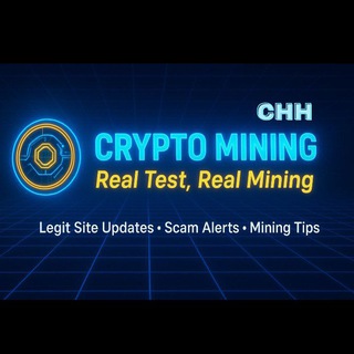 Логотип Телеграм канала crypto_miningchh. Бесплатная аналитика Telegram каналов