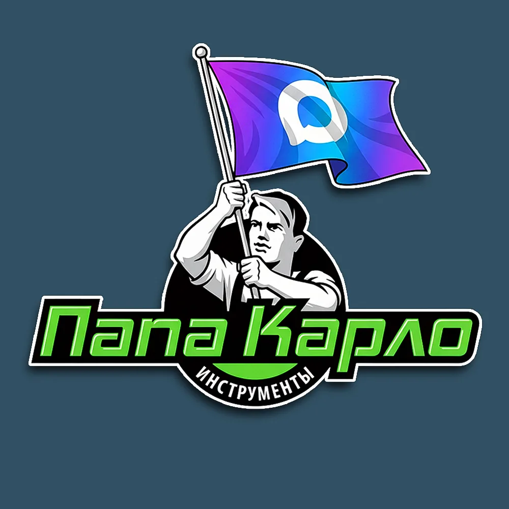 Логотип Телеграм канала papakarlotools_public. Бесплатная аналитика Telegram каналов