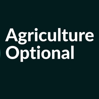 Telegram Channel logo Agriculture Optional UPSC IAS. Free Telegram Channel Analytics