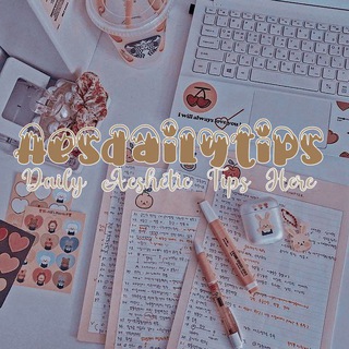Telegram Channel logo —aesdailytips , recipe , diy & self care💖🍣. Free Telegram Channel Analytics