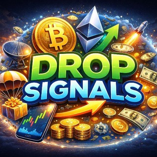 Логотип Телеграм канала drop_signals. Бесплатная аналитика Telegram каналов