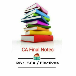 Telegram Channel logo P6 IBS (Intregrated Business Solution) : CA Final Notes. Free Telegram Channel Analytics