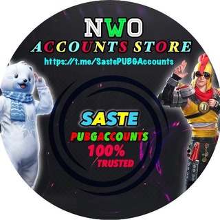Telegram Channel logo NWO ACCOUNTS STORE | PUBG , BGMI ACCOUNTS FOR CHEAP RATE @Unbelievable Prices | Indian PUBG Accounts. Free Telegram Channel Analytics