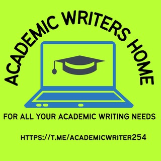 Telegram Channel logo 👨‍💻ACADEMIC WRITERS HOME🧑‍🎓. Free Telegram Channel Analytics