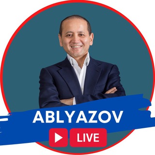 Логотип Телеграм канала ABLYAZOV LIVE. Бесплатная аналитика Telegram каналов