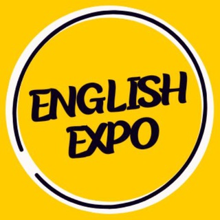 Логотип Телеграм канала english_expo. Бесплатная аналитика Telegram каналов