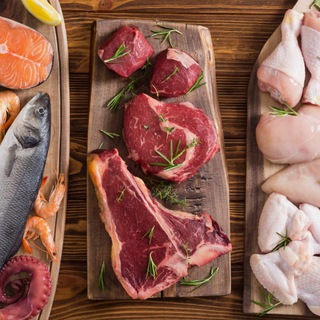 Логотип Телеграм канала fishmeatseafoodpoultry. Бесплатная аналитика Telegram каналов