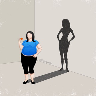 Логотип Телеграм канала Похудение | Фитнес. Бесплатная аналитика Telegram каналов