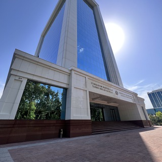 Логотип Телеграм канала МИД Узбекистана. Бесплатная аналитика Telegram каналов