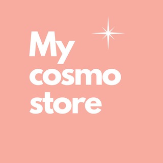Логотип Телеграм канала Mycosmostore. Бесплатная аналитика Telegram каналов
