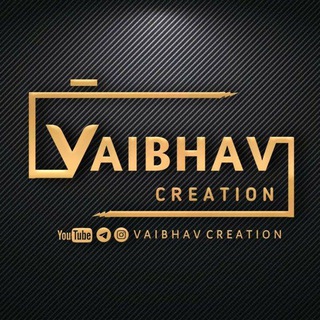 Telegram Channel logo VAIBHAV CREATION || HD STATUS. Free Telegram Channel Analytics