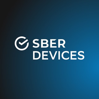 Логотип Телеграм канала Салют, это SberDevices. Бесплатная аналитика Telegram каналов