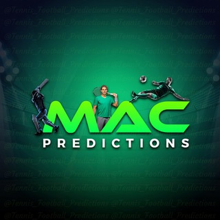 Telegram Channel logo Mac Predictions ™ 🍏 Football Tennis Cricket. Free Telegram Channel Analytics
