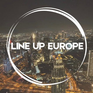 Логотип Телеграм канала LineUpEurope. Бесплатная аналитика Telegram каналов