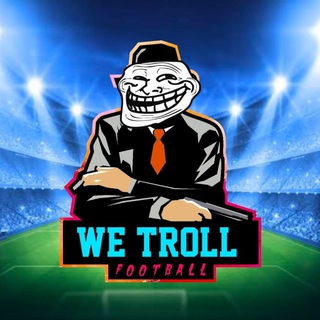 Логотип Телеграм канала We Troll Football⚽️⚡️. Бесплатная аналитика Telegram каналов