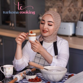 Логотип Телеграм канала turkona_cooking. Бесплатная аналитика Telegram каналов