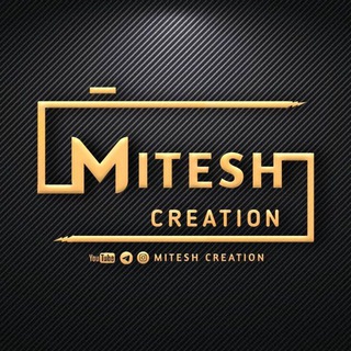 Telegram Channel logo MITESH CREATION || HD STATUS. Free Telegram Channel Analytics