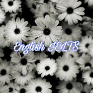 Логотип Телеграм канала English IELTS. Бесплатная аналитика Telegram каналов