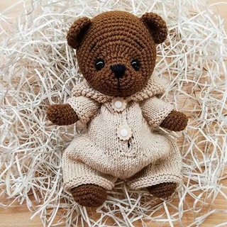 Логотип Телеграм канала mishki_amigurumi. Бесплатная аналитика Telegram каналов