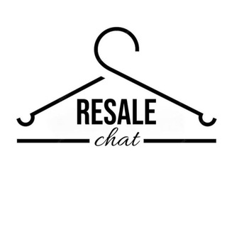 Логотип Телеграм канала resale_and_chat. Бесплатная аналитика Telegram каналов