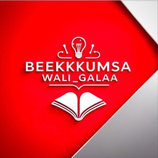 Telegram Channel logo beekkumsa_walii_galaa. Free Telegram Channel Analytics