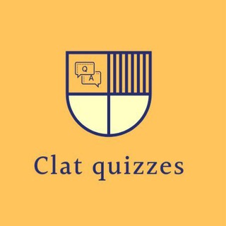 Telegram Channel logo CLAT Quizzes 🔰. Free Telegram Channel Analytics