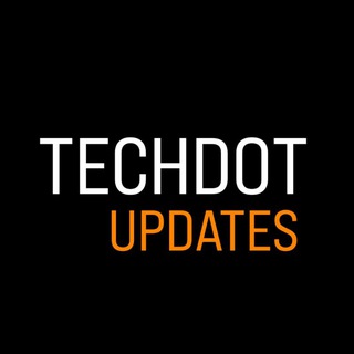 Telegram Channel logo TECHDOT UPDATES. Free Telegram Channel Analytics