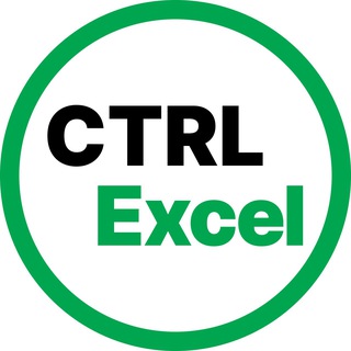 Логотип Телеграм канала ctrl_Excel. Бесплатная аналитика Telegram каналов