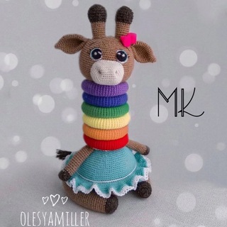 Логотип Телеграм канала amigurumitoysknit. Бесплатная аналитика Telegram каналов