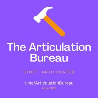 Telegram Channel logo The Articulation Bureau. Free Telegram Channel Analytics