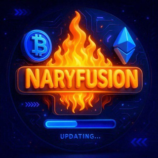Логотип Телеграм канала NARYFUSION. Бесплатная аналитика Telegram каналов